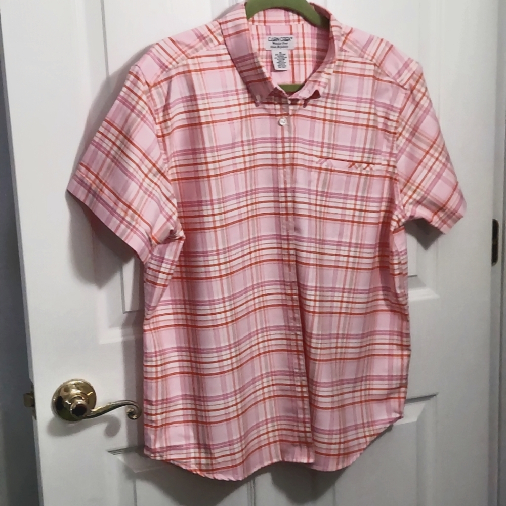 Cabin Creek Short Sleeve Blouse
